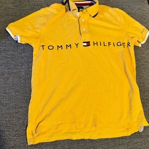 Tommy Hilfiger Yellow Polo Shirt for Kids